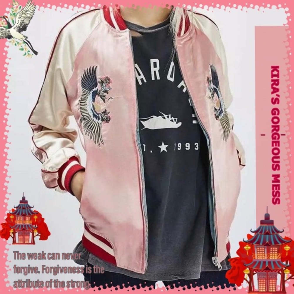 💋BNWT💋REVERSIBLE BOMBER JACKET💋PINK💋BACK IN STOCK!!!💋💋